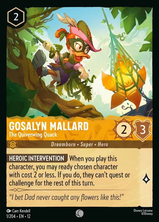 Gosalyn Mallard - The Quiverwing Quack (Wilds Unknown)