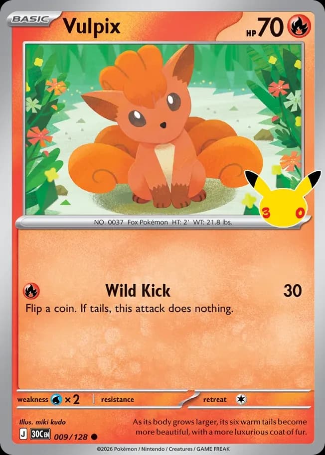 Vulpix - 30th Celebration #9