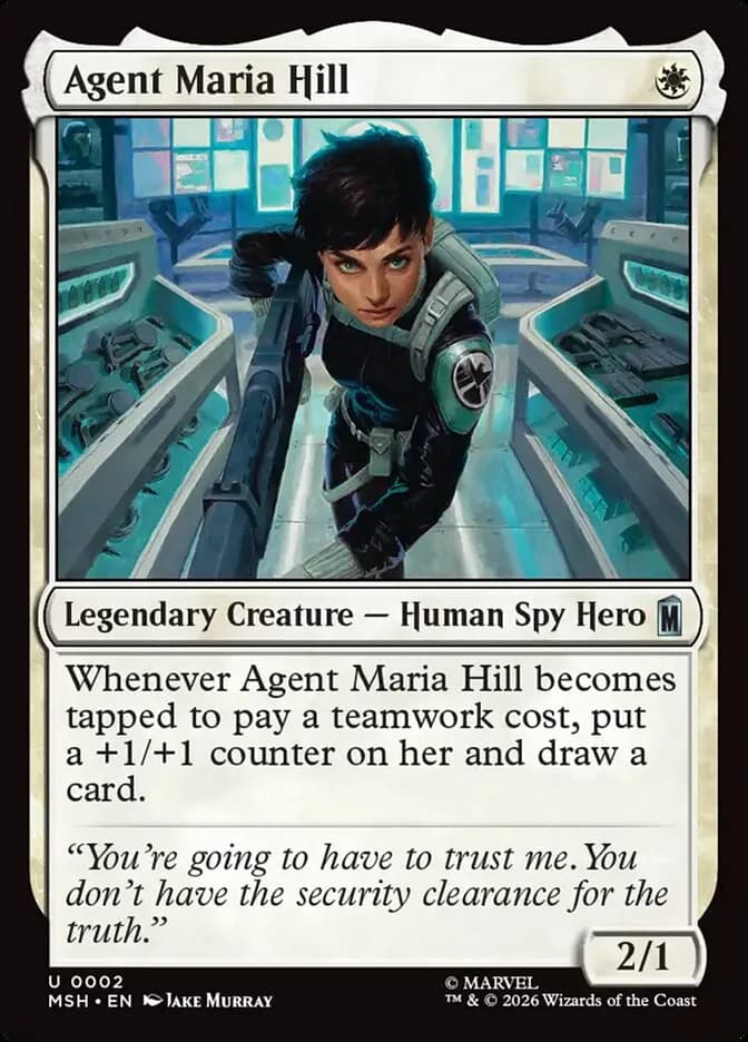 Agent Maria Hill - Marvel Super Heroes
