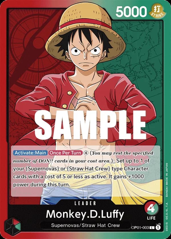 Monkey.D.Luffy - Romance Dawn (OP01-003)