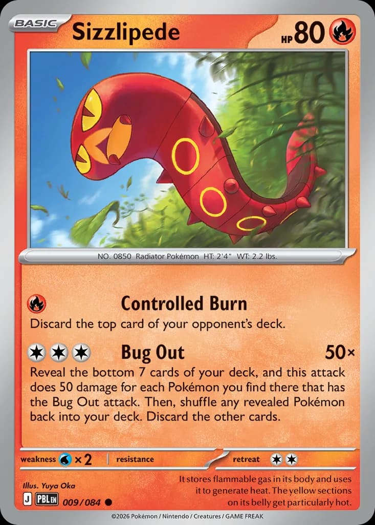 Sizzlipede - Pitch Black #9