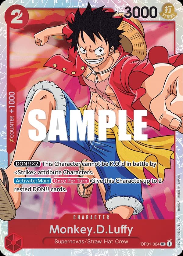 Monkey.D.Luffy - Romance Dawn (OP01-024)